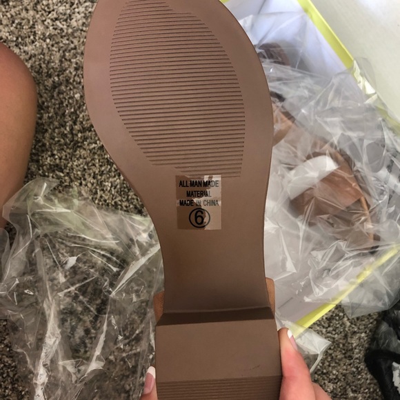 Vici Doria Heeled Nubuck Sandal NWT - Picture 5 of 5